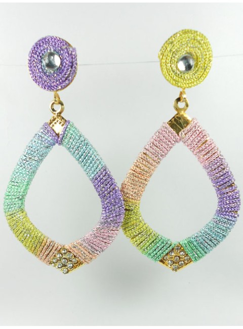 Silk Thread Earrings